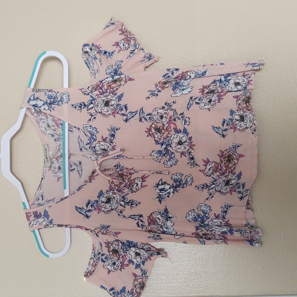 Floral off the shoulder top